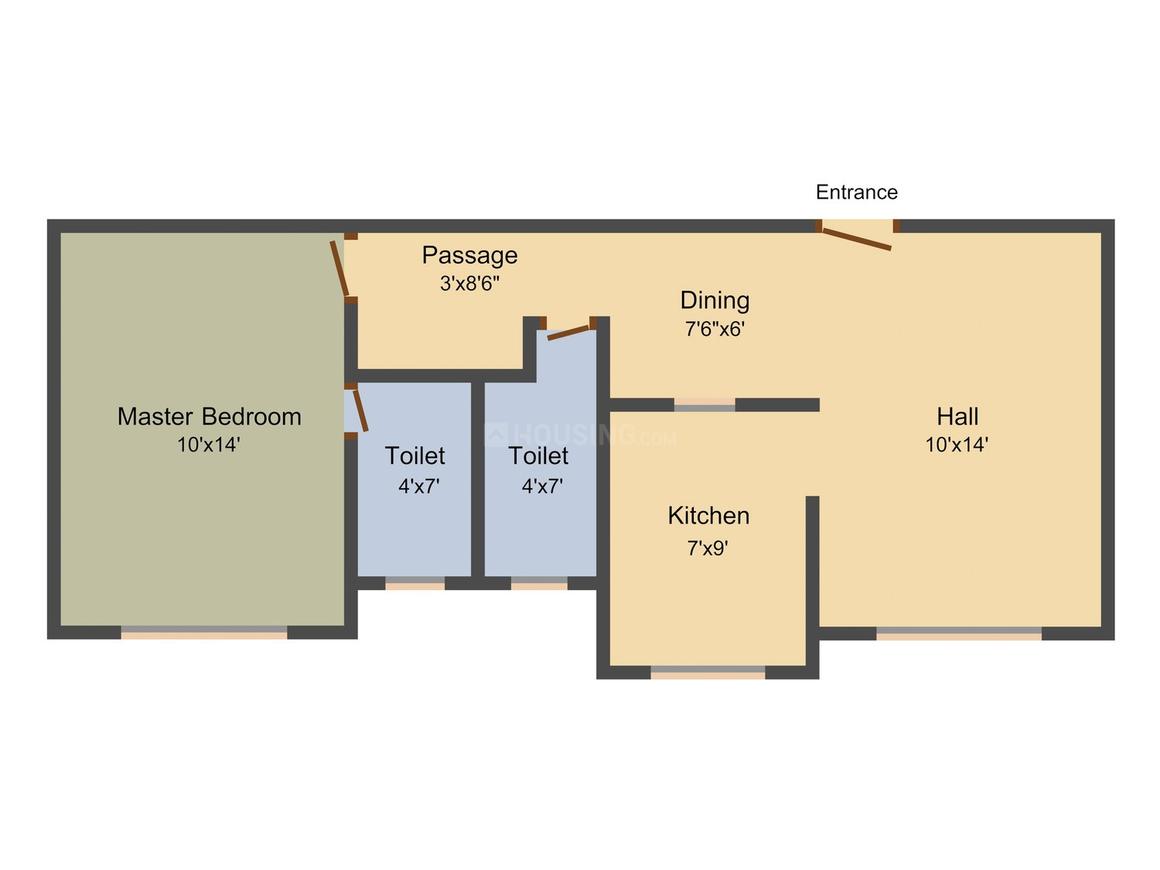 1 BHK Apartment