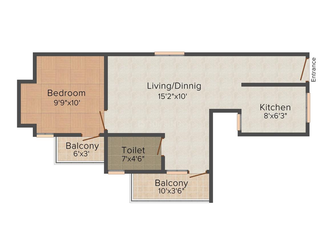 1 BHK Apartment