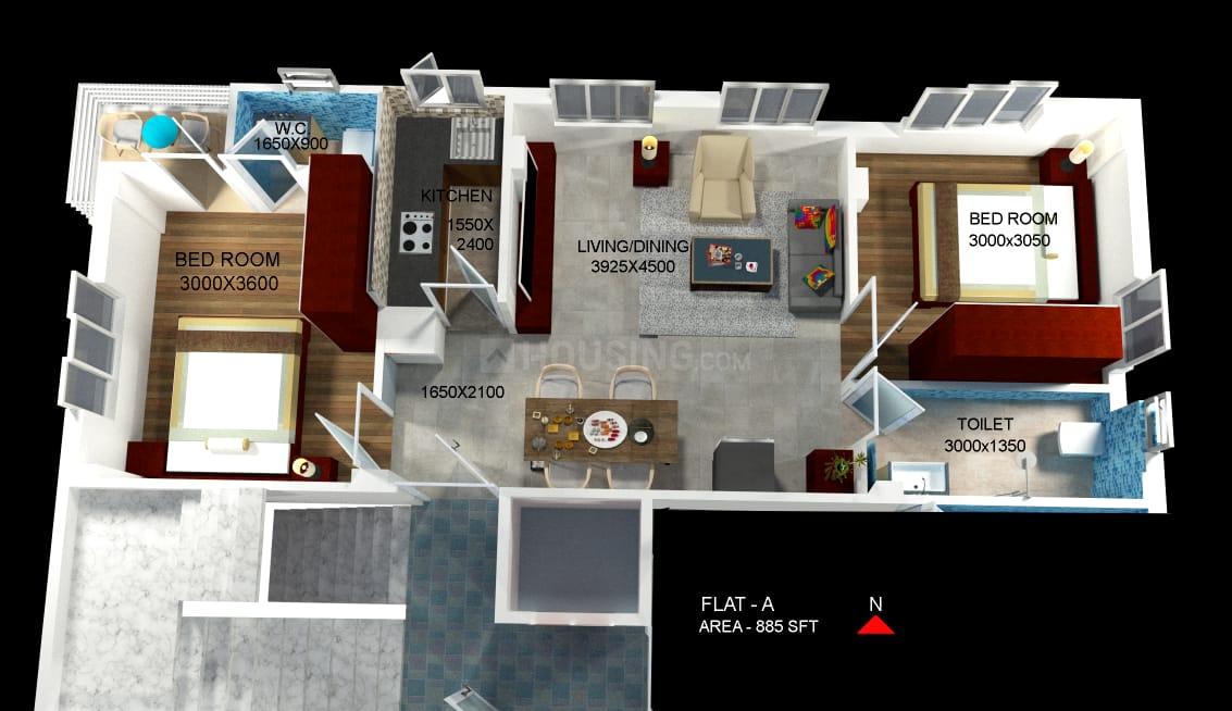 2 BHK Apartment