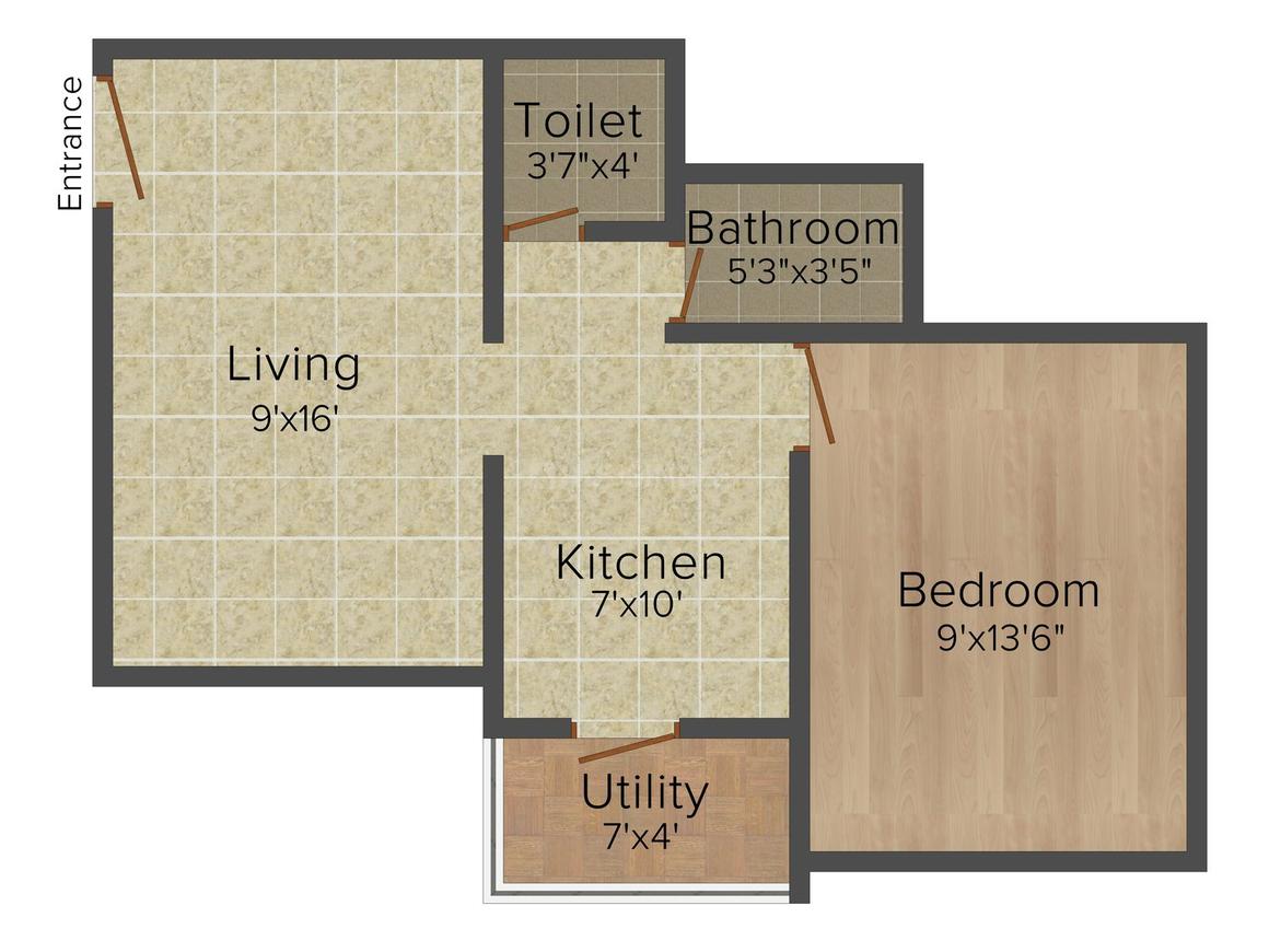 1 BHK Apartment