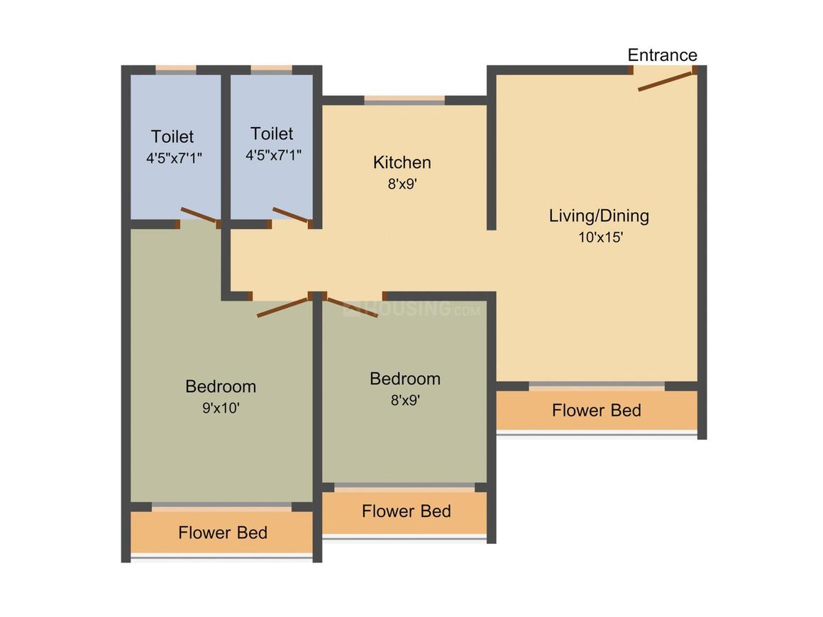 1.5 BHK Apartment