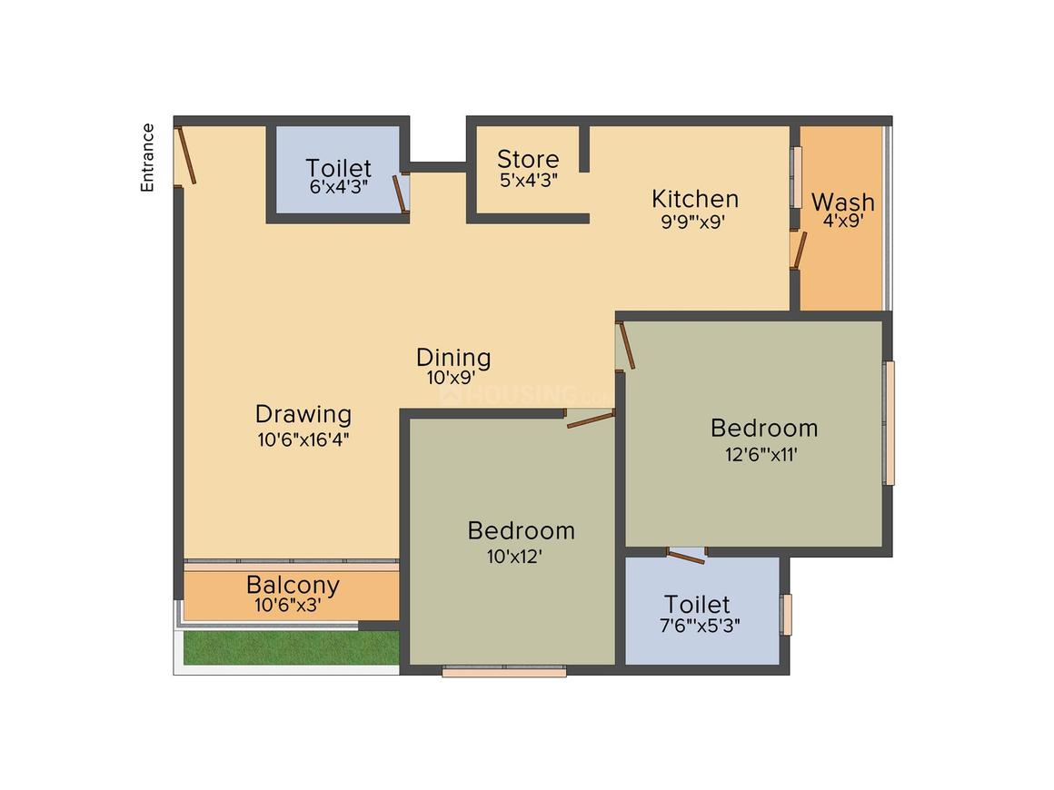 2 BHK Apartment