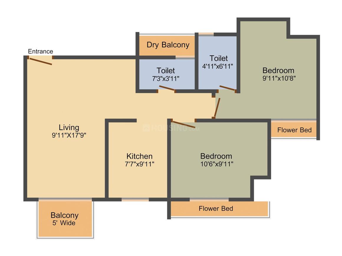 2 BHK Apartment