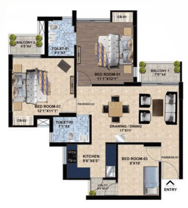 Sikka Kaamya Greens - Image 22