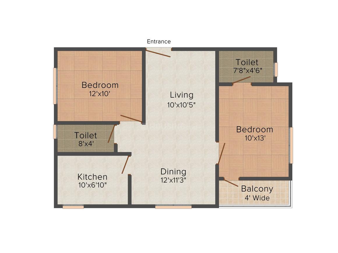 2 BHK Apartment