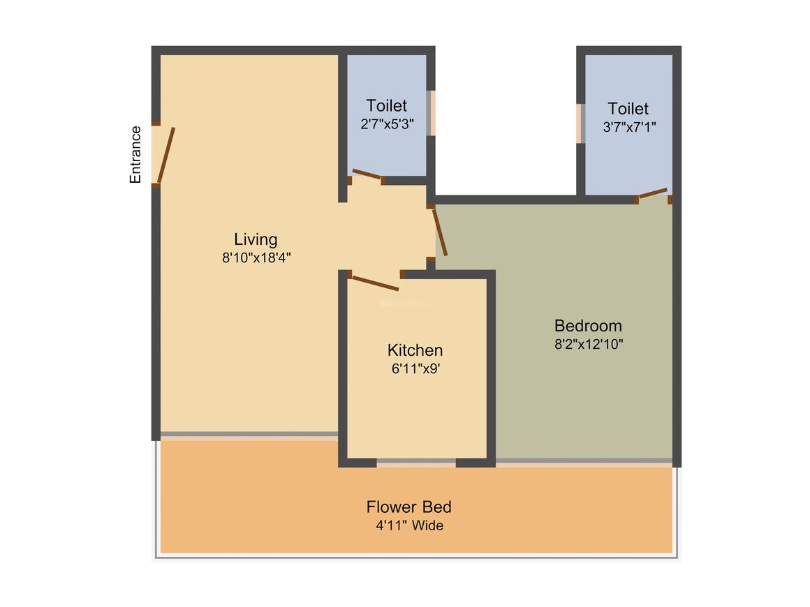 1 BHK Apartment