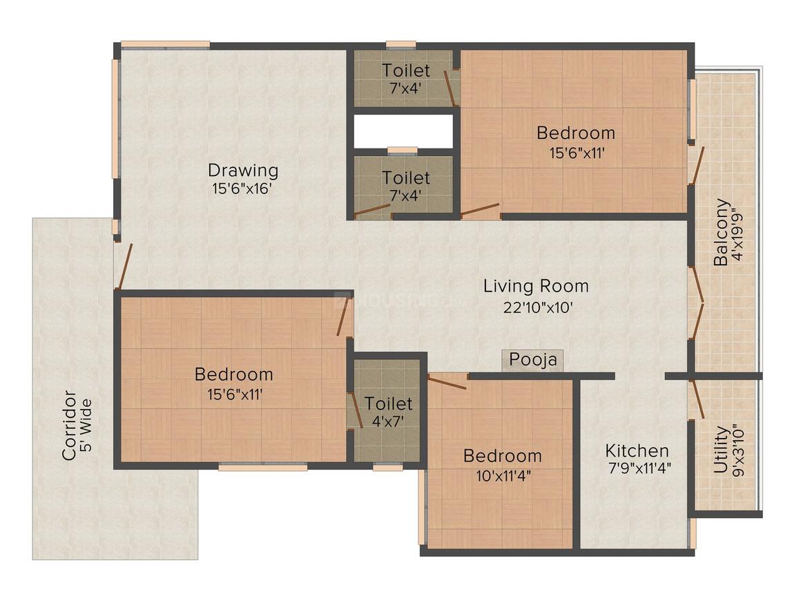 3 BHK Apartment