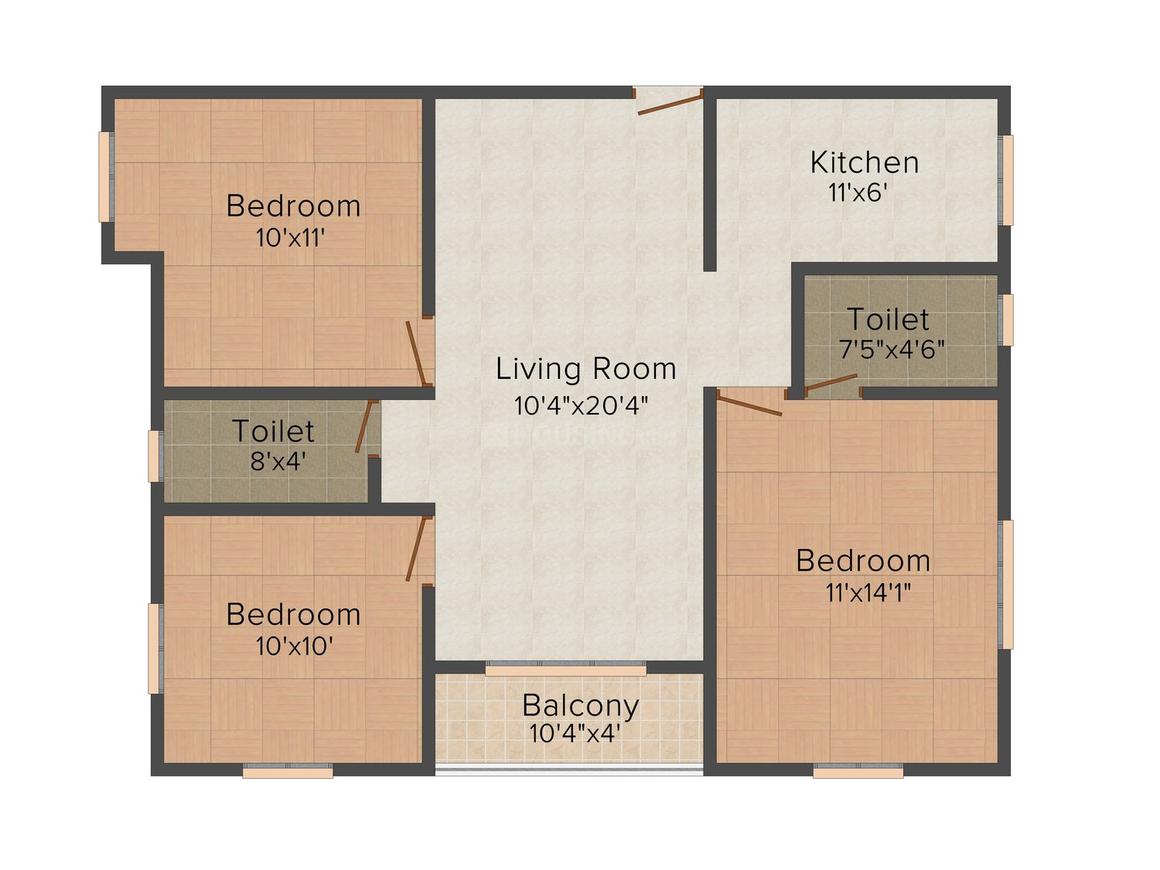 3 BHK Apartment