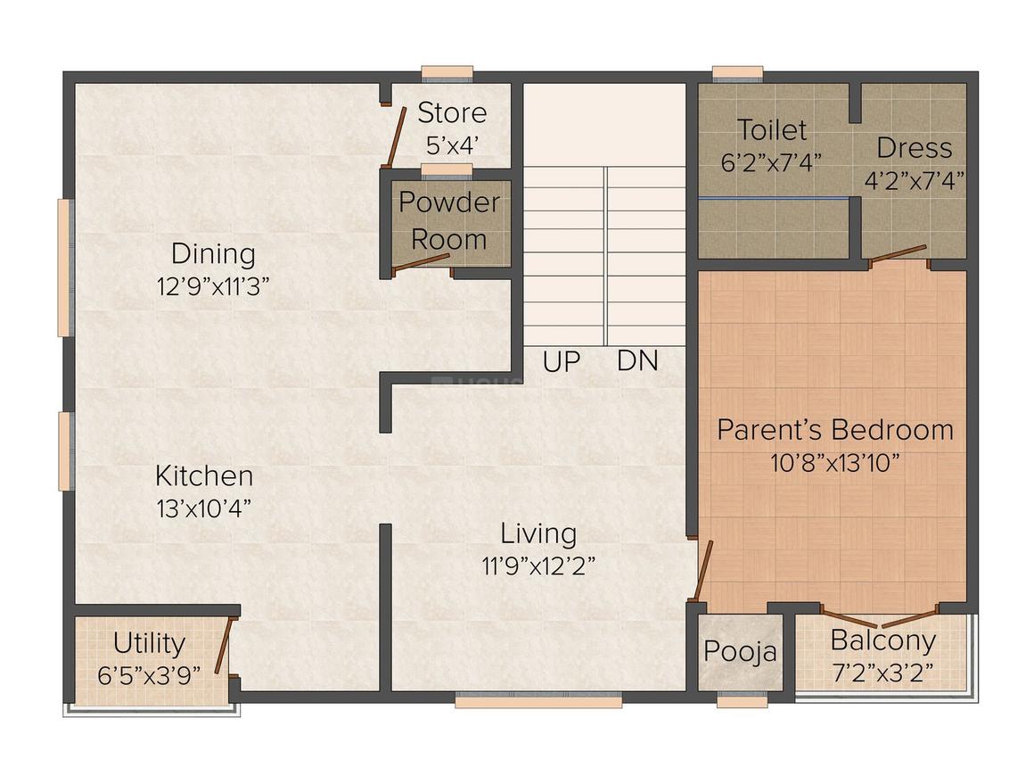 Raam Triplex Home In Gachibowli Price Reviews Floor Plan