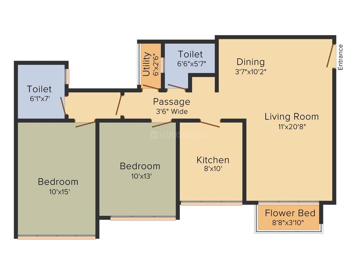 2 BHK Apartment