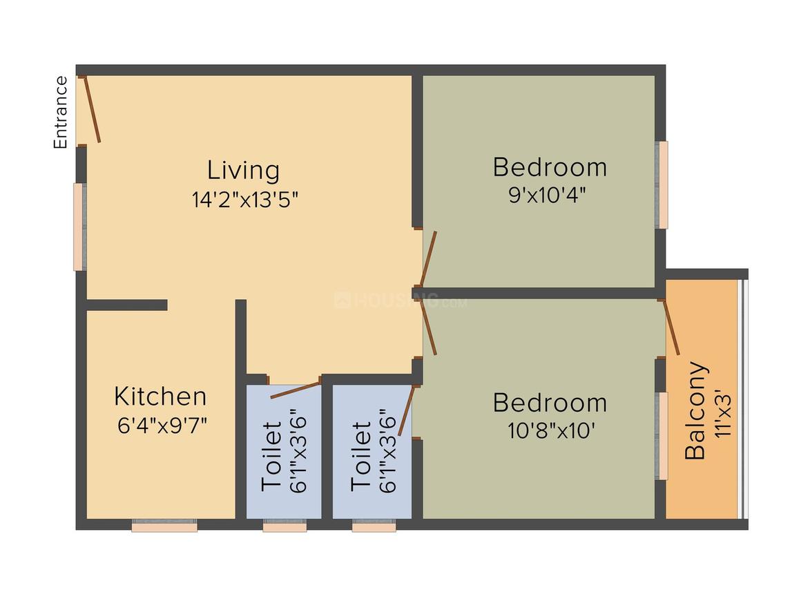 2 BHK Apartment