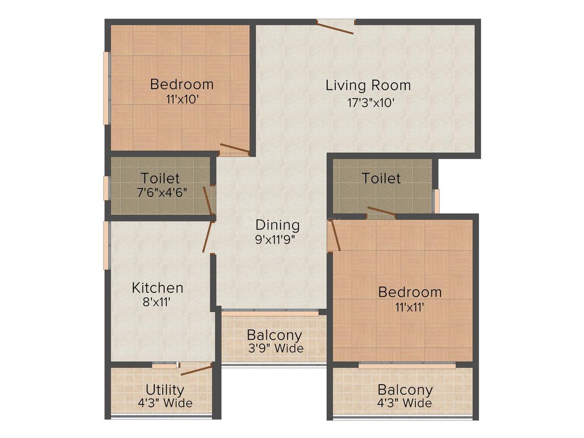 2 BHK Apartment