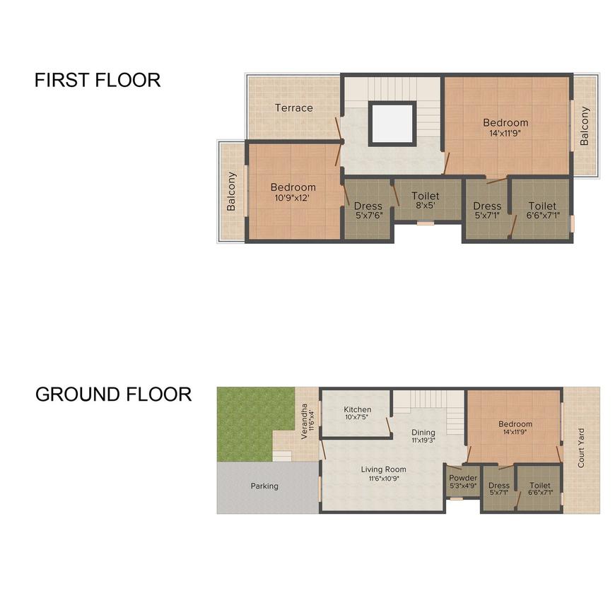 3 BHK Villa