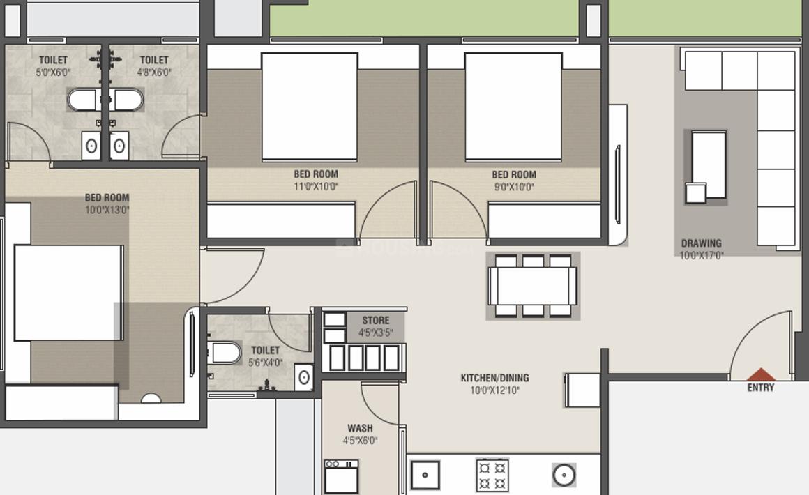 3 BHK Apartment