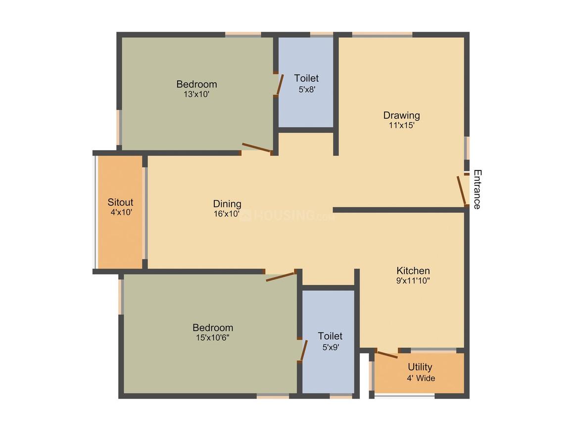 2 BHK Apartment