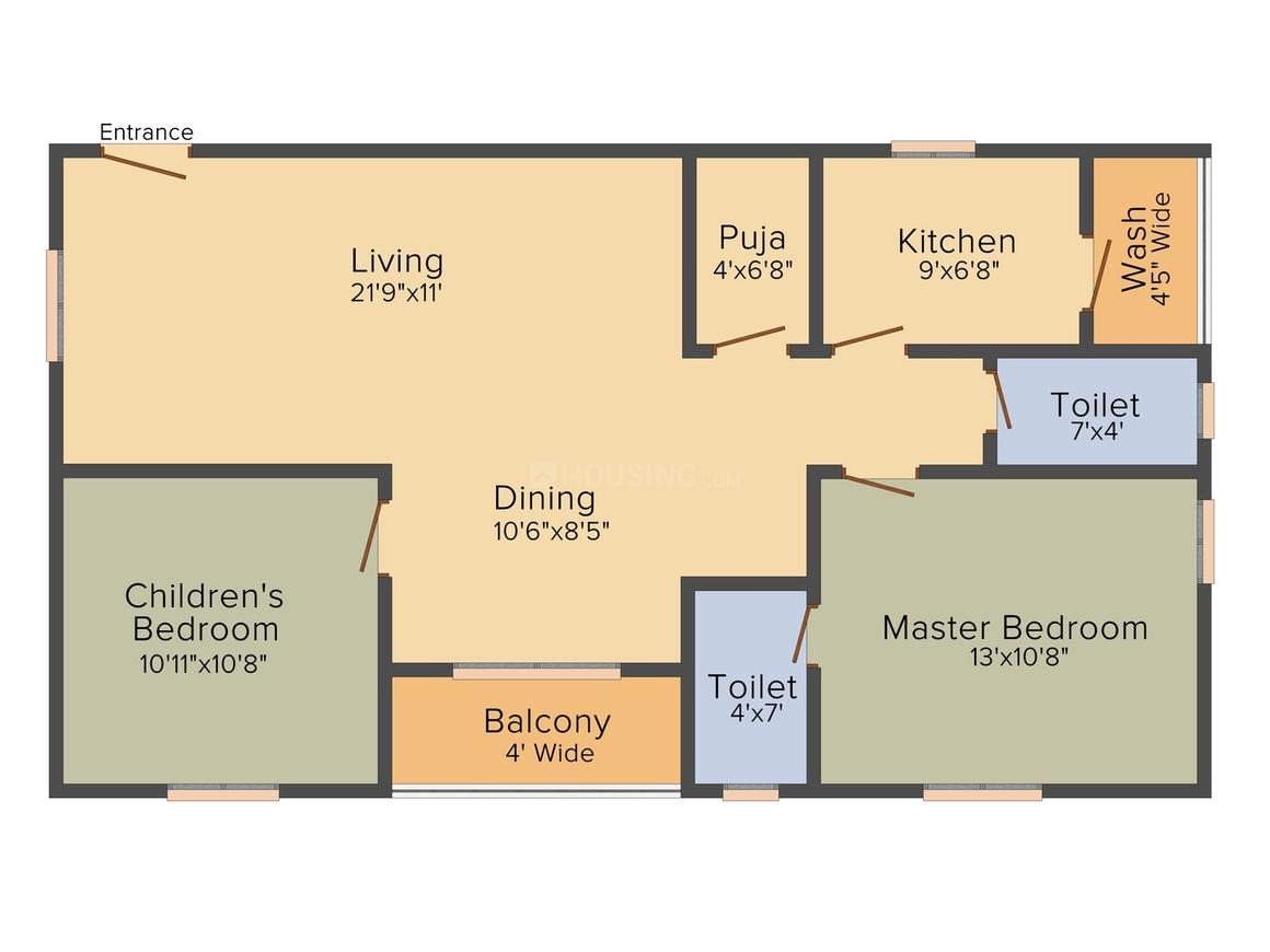 2 BHK Apartment
