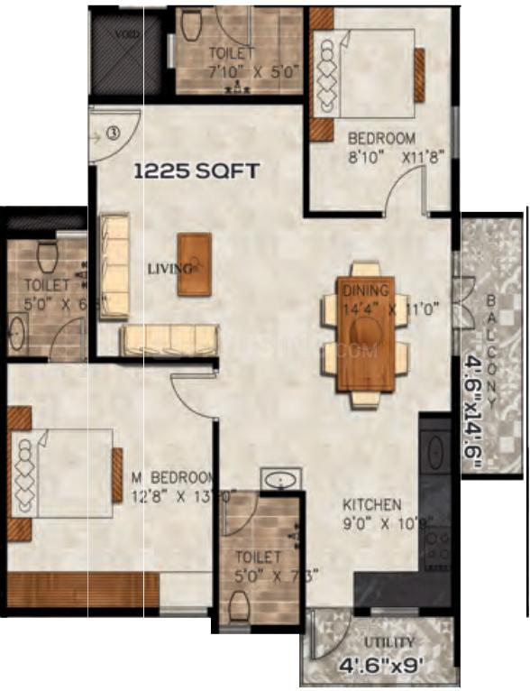 2 BHK Apartment