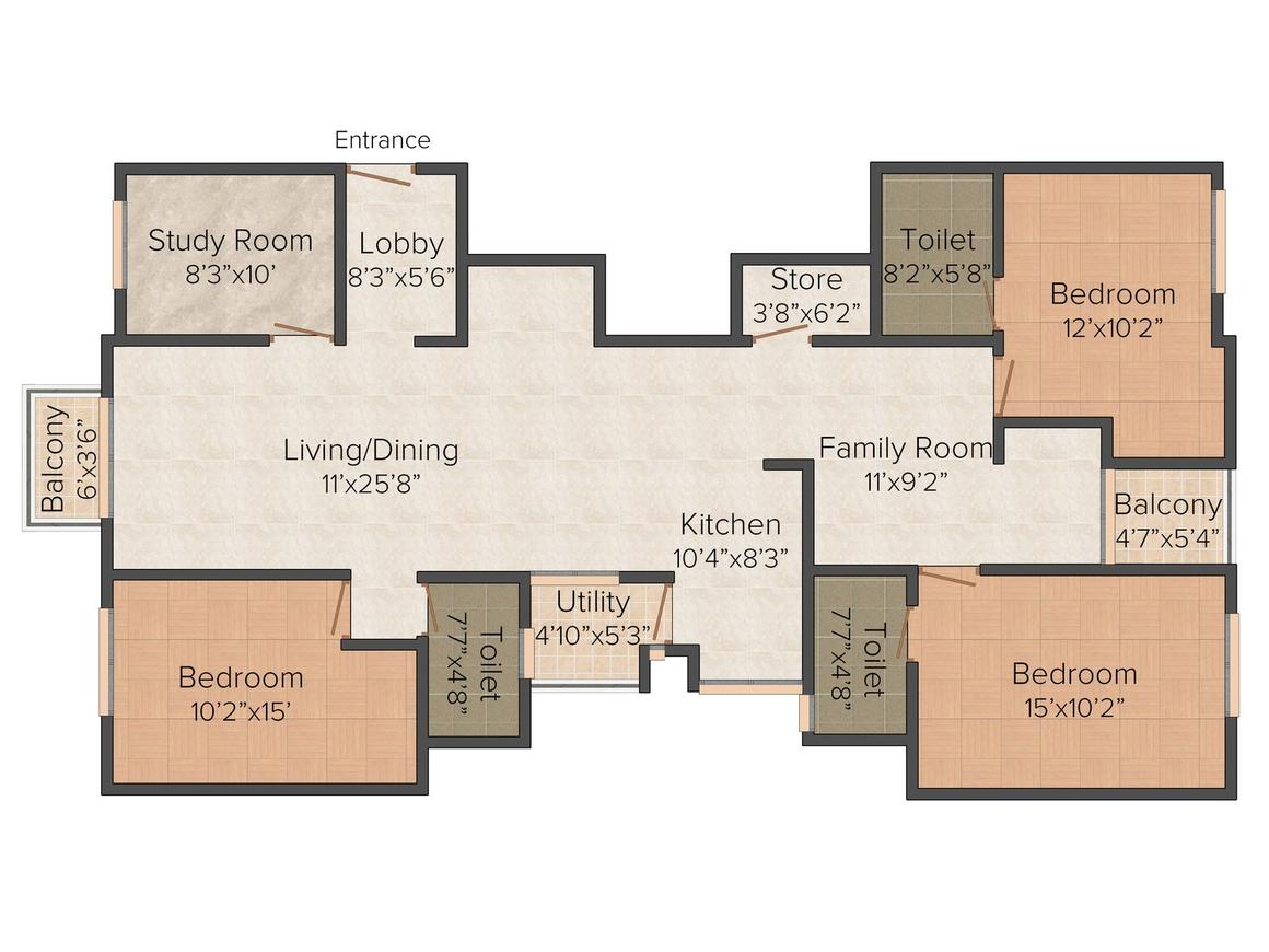 3 BHK Independent Floor