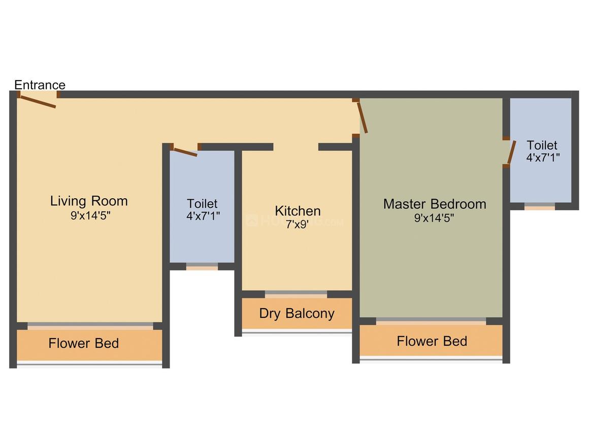 1 BHK Apartment