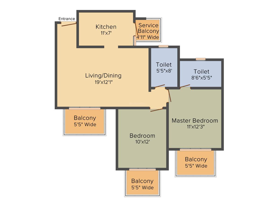 2 BHK Apartment
