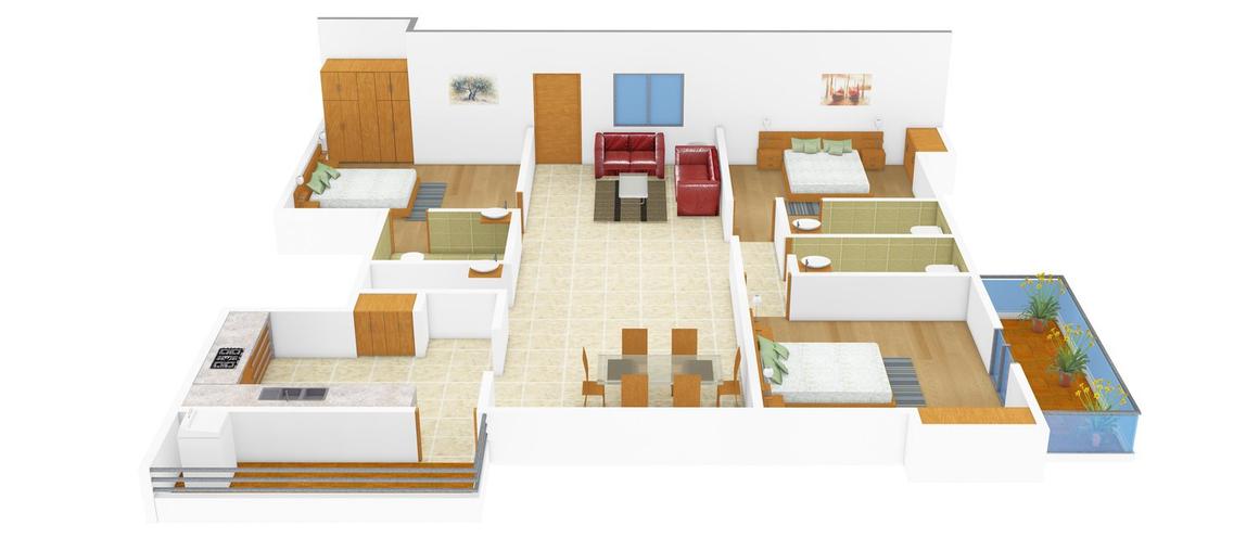 3 BHK Apartment