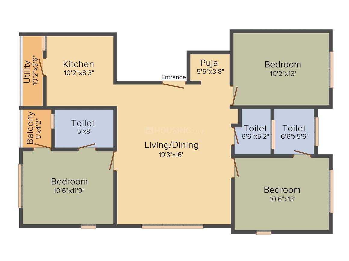 3 BHK Apartment