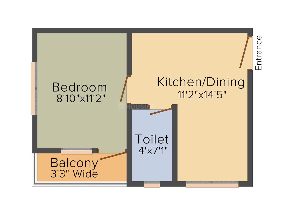 1 BHK Apartment