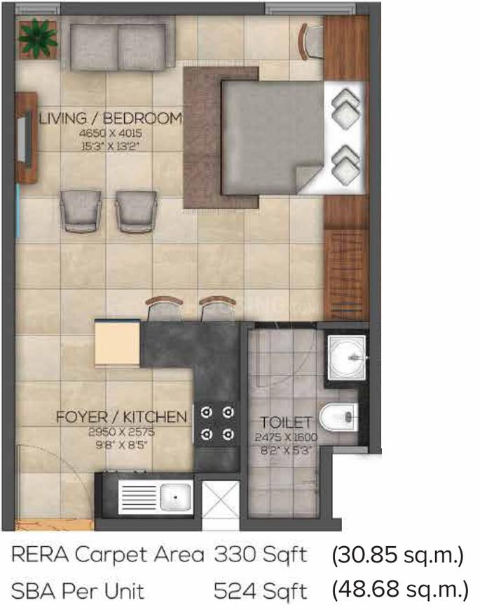 1 BHK Apartment