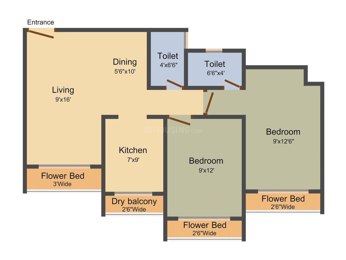 2 BHK Apartment