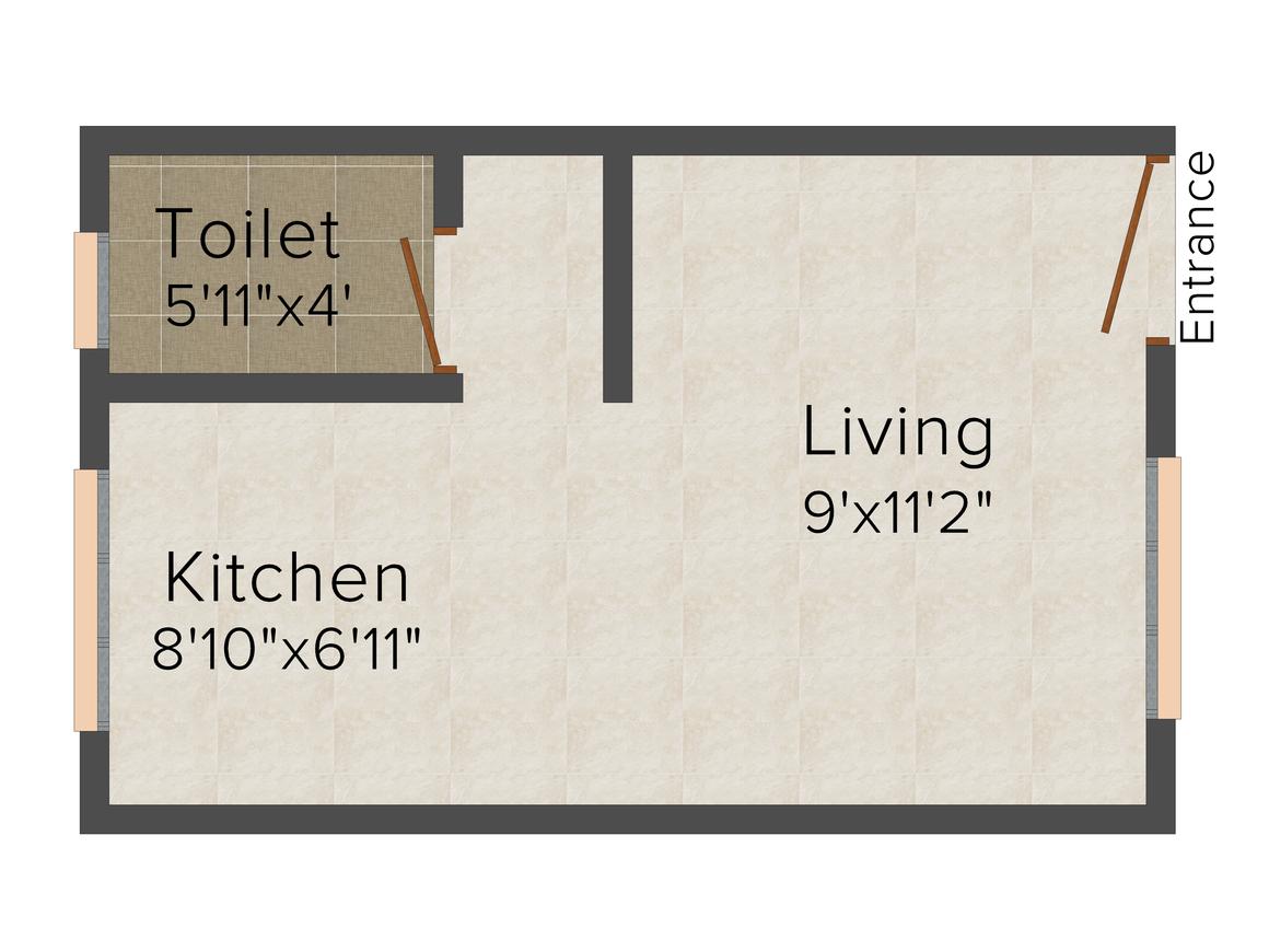 1 BHK Apartment