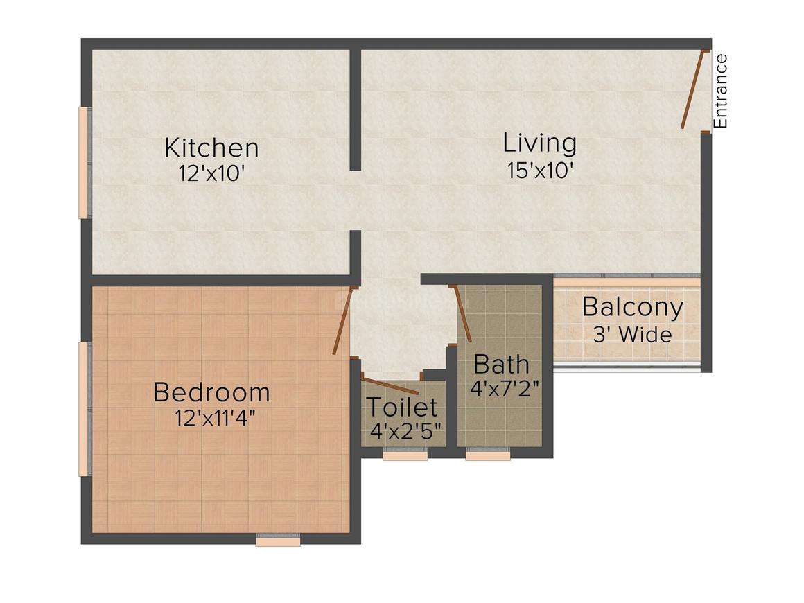 1 BHK Apartment