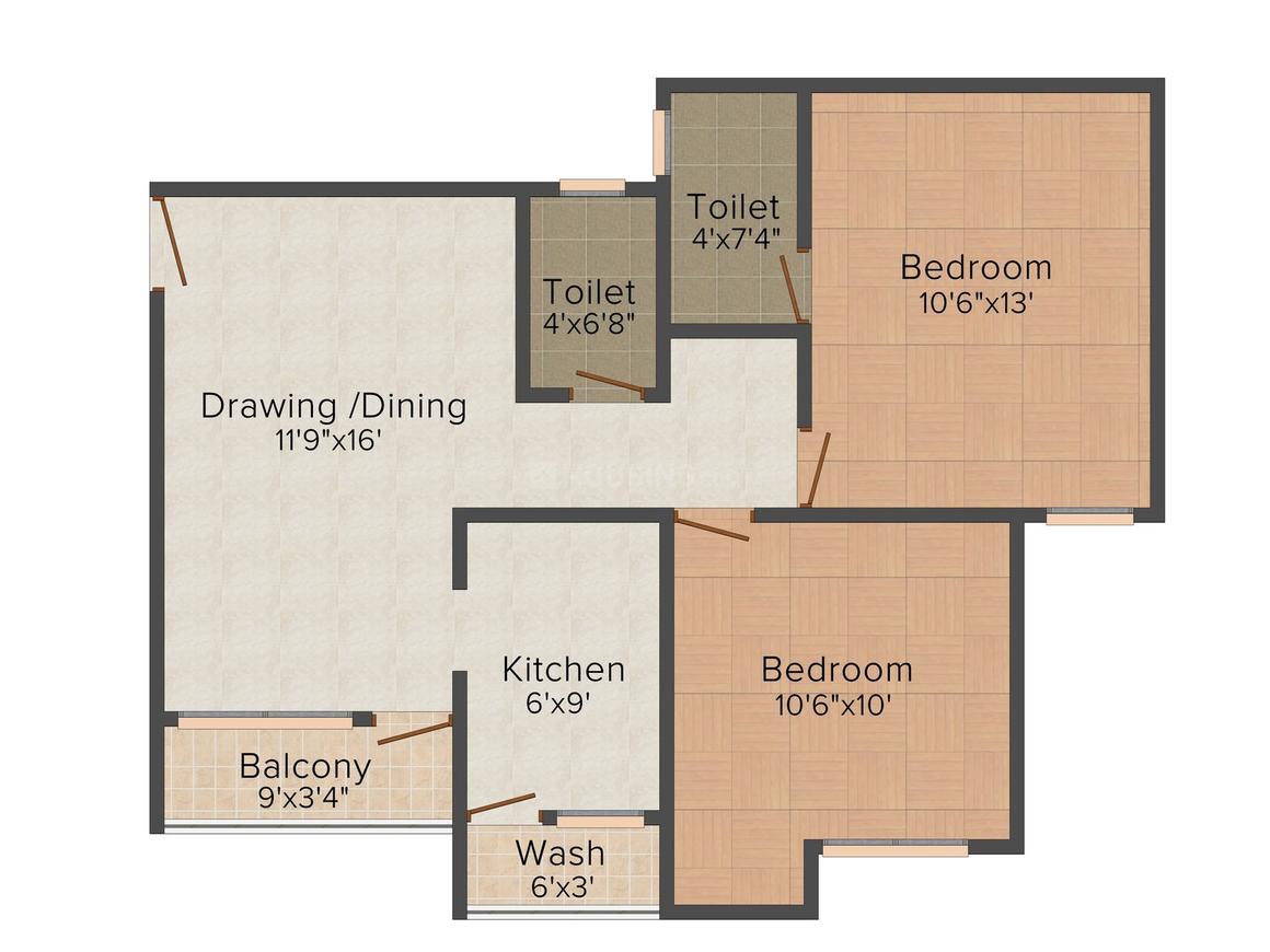 2 BHK Apartment