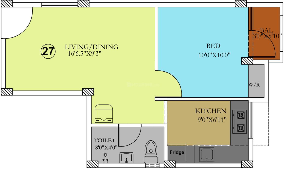 1 BHK Apartment