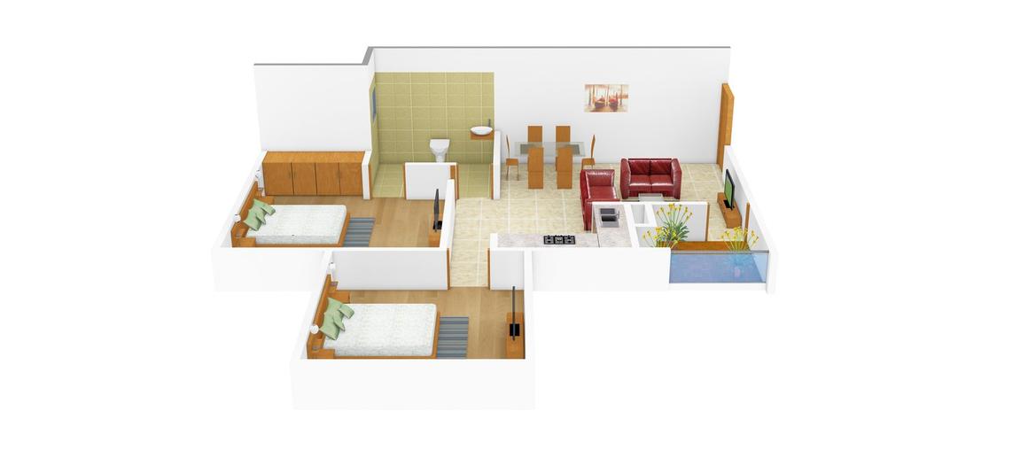 2 BHK Apartment