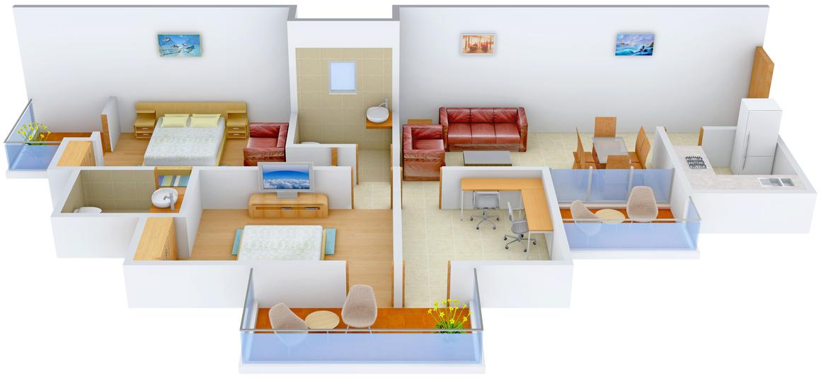 2.5 BHK Apartment