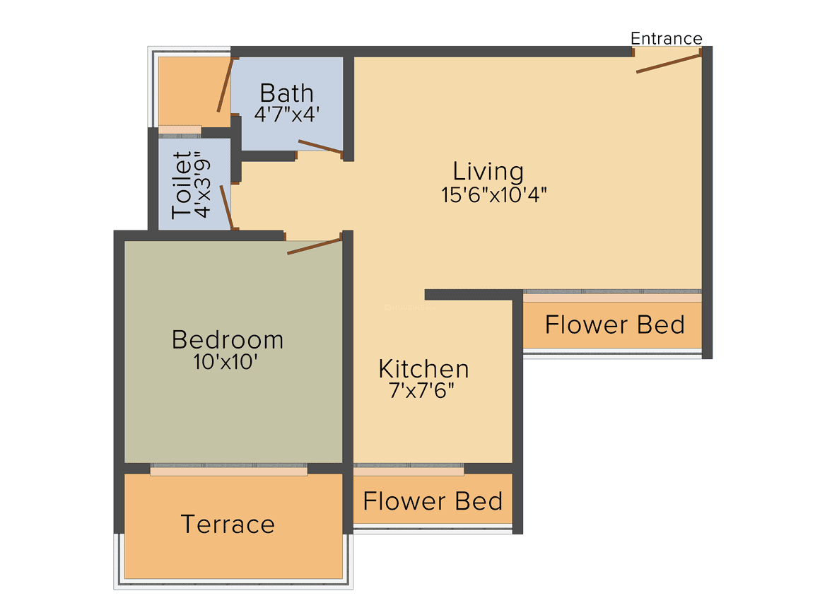 1 BHK Apartment