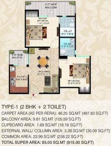 Plan Raj Nagar SCC Blossom Pmay Ph 3 Block A And Block B Floor Plan Raj Nagar ...