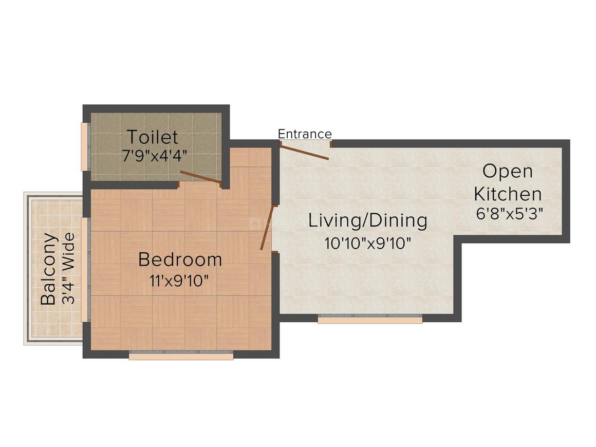 1 BHK Apartment