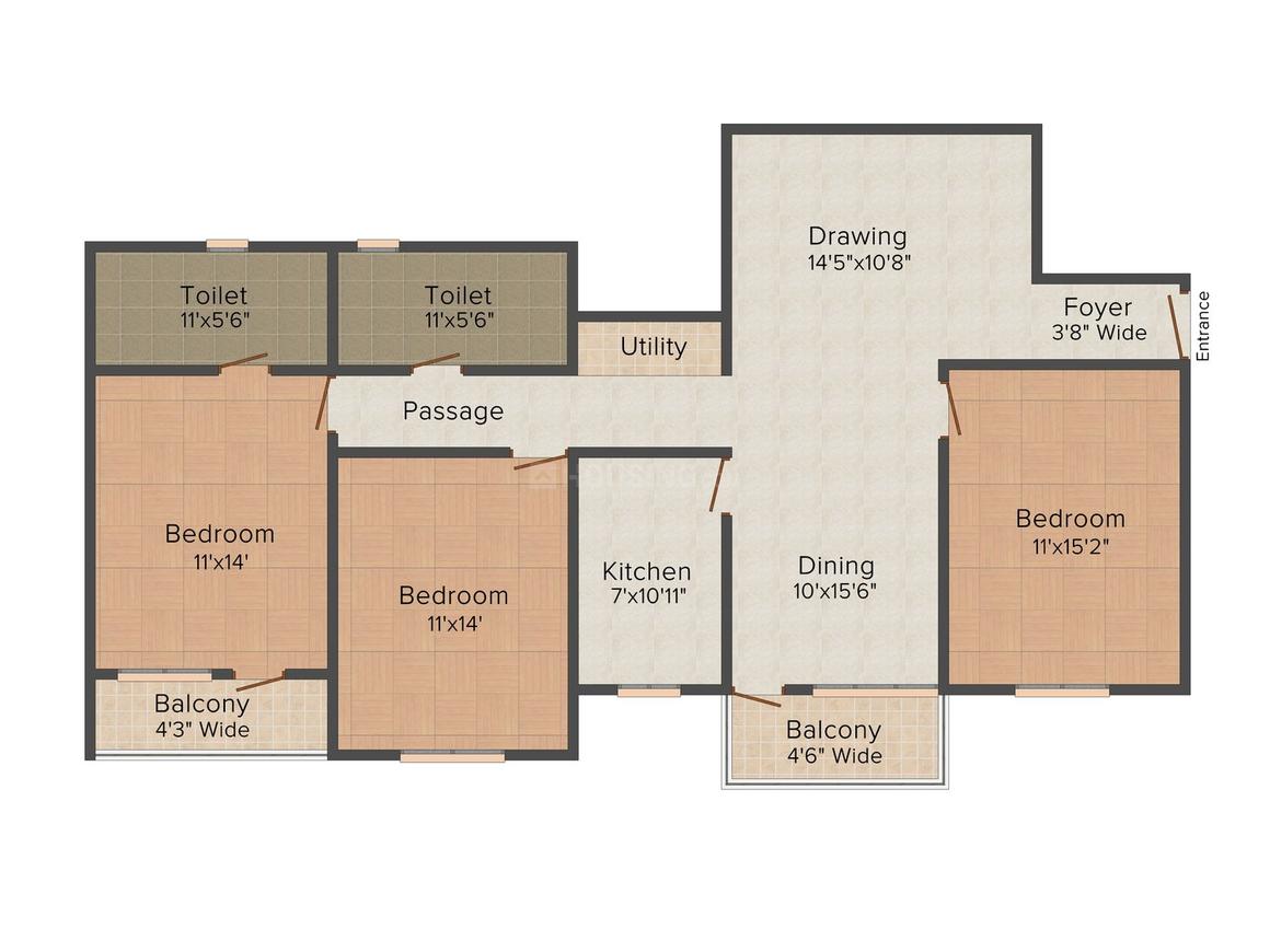 3 BHK Apartment