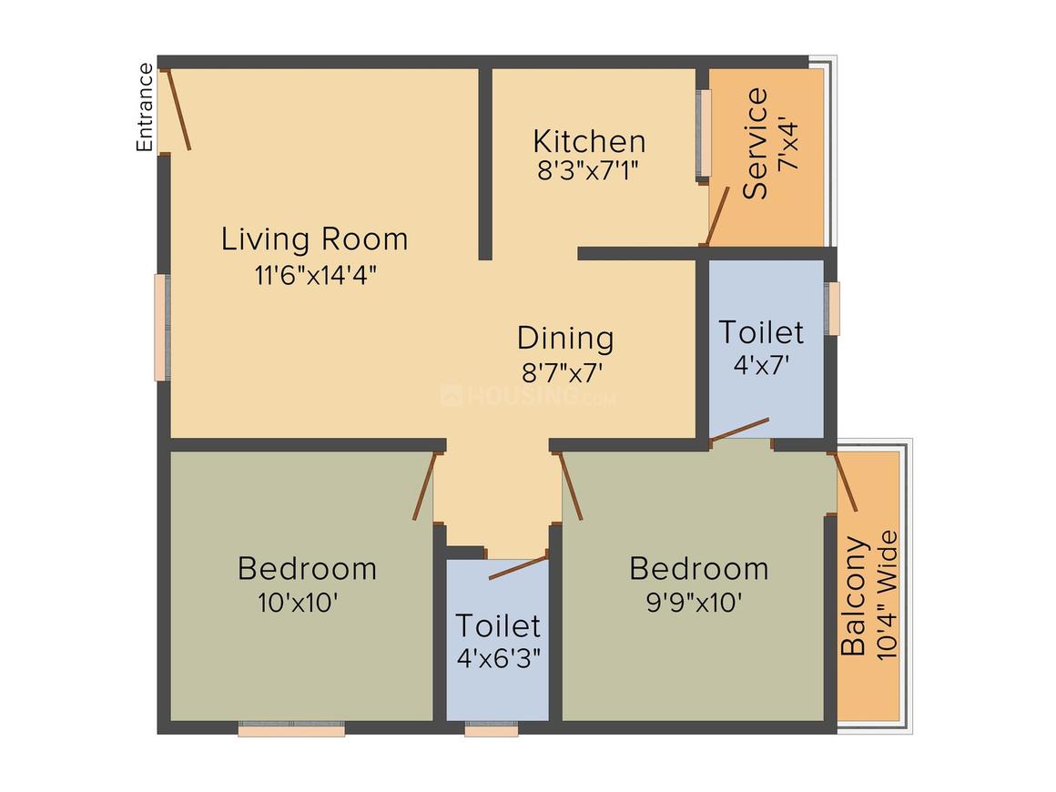 2 BHK Apartment