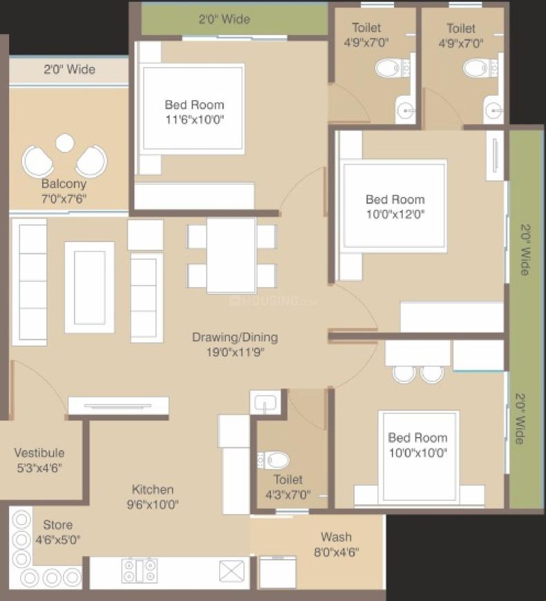 3 BHK Apartment