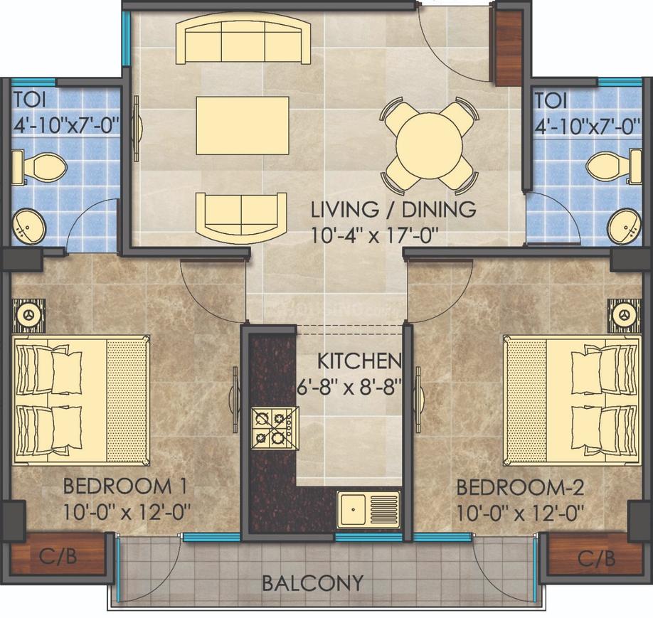2 BHK Apartment