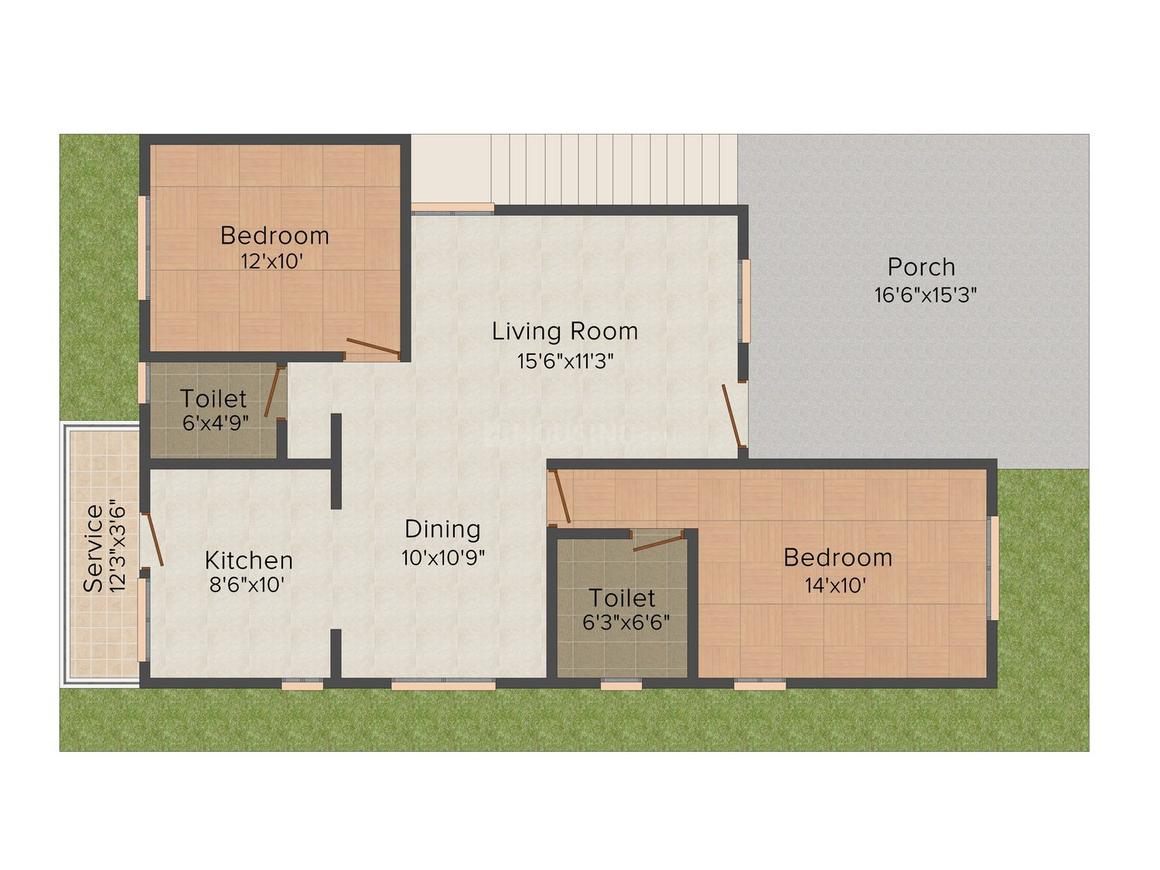 2 BHK Villa