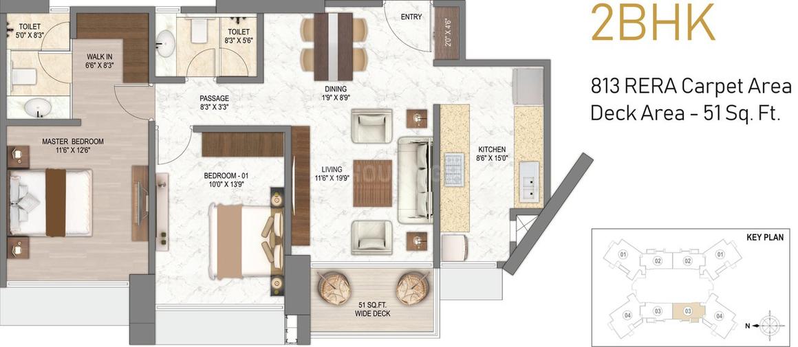 2 BHK Apartment