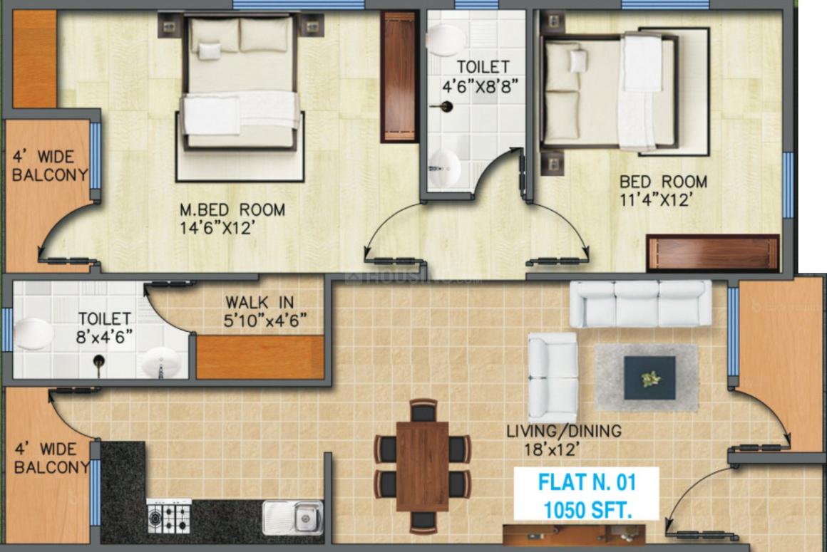 2 BHK Apartment