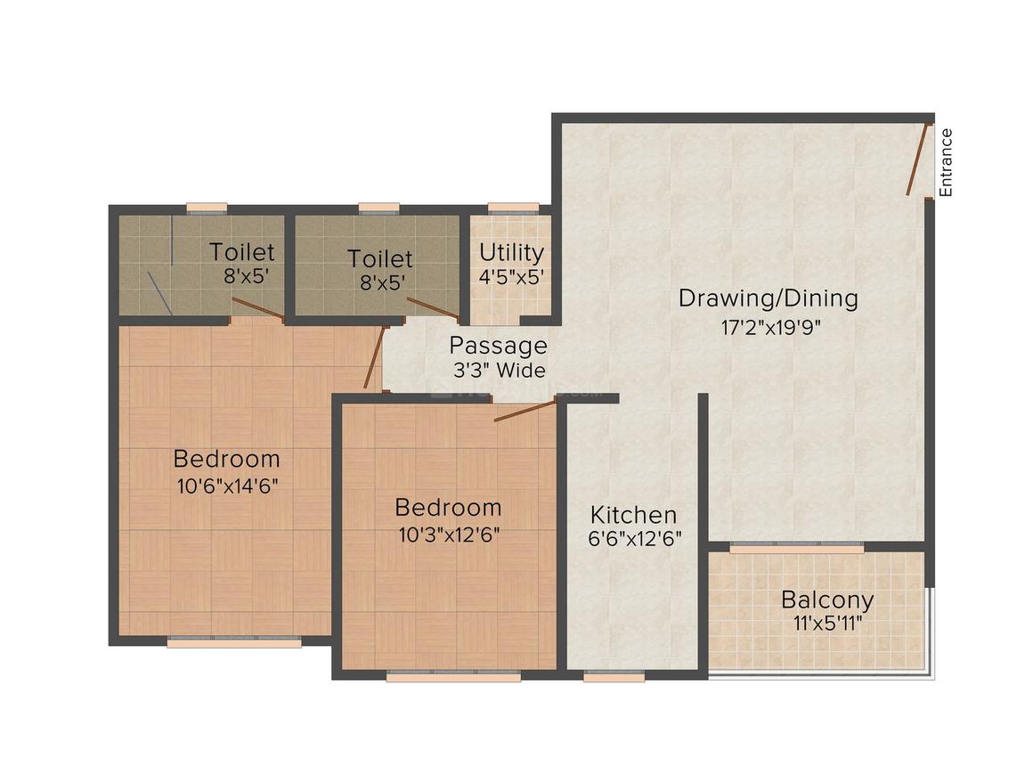 2 BHK Apartment