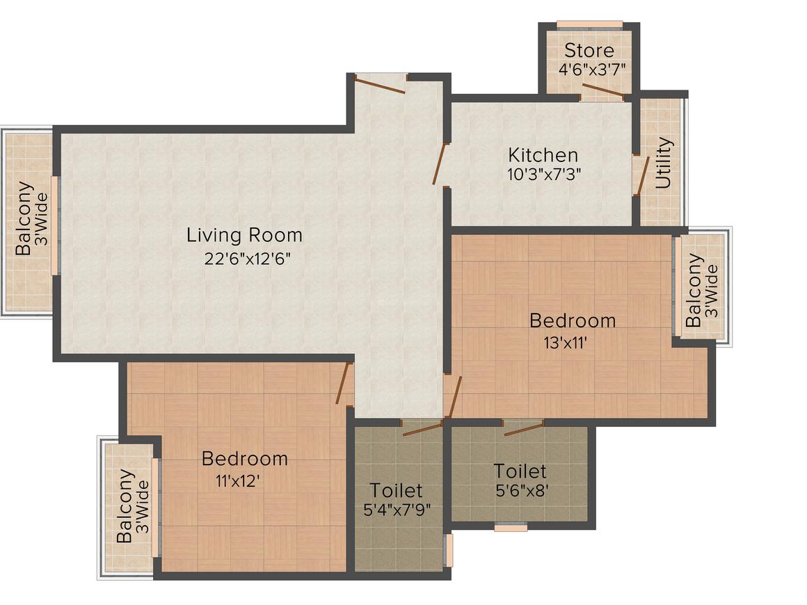Uttam Steels Ansal API Paradise Crystal - Image 2