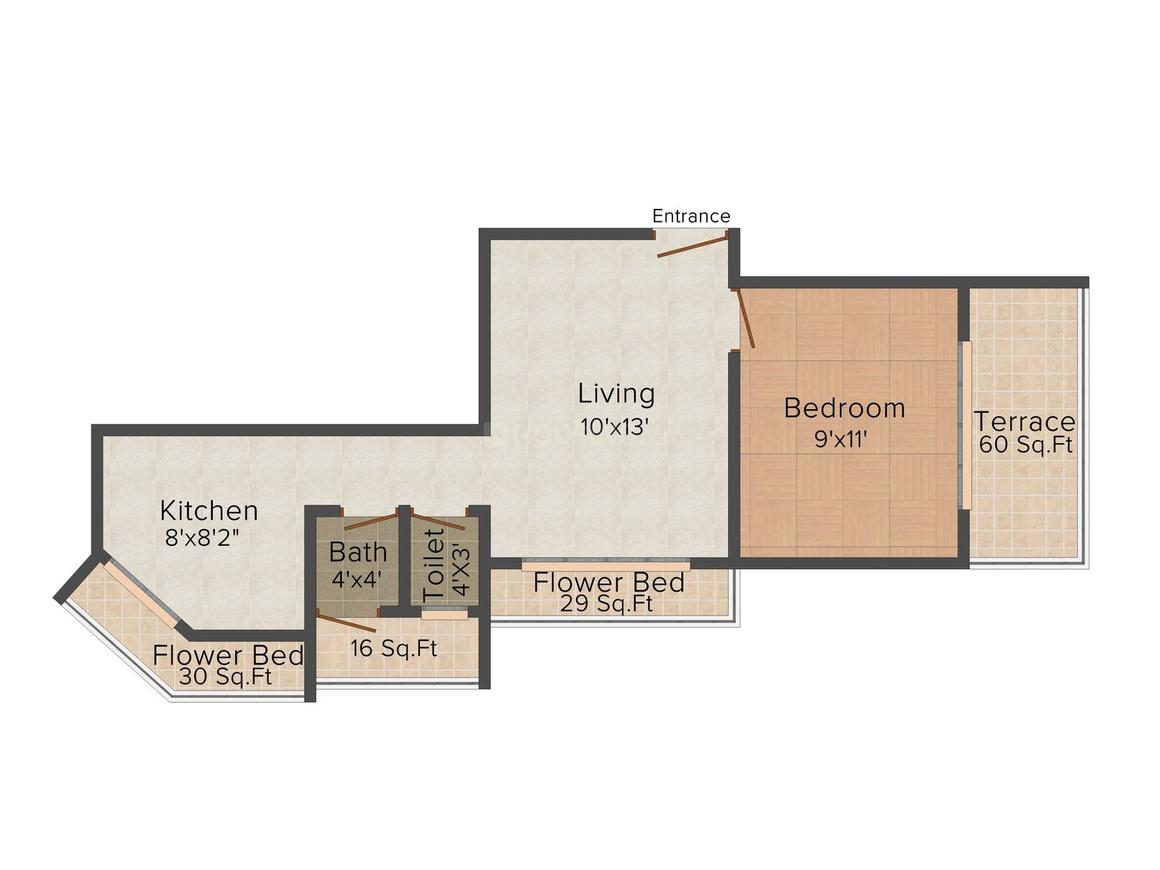 1 BHK Apartment