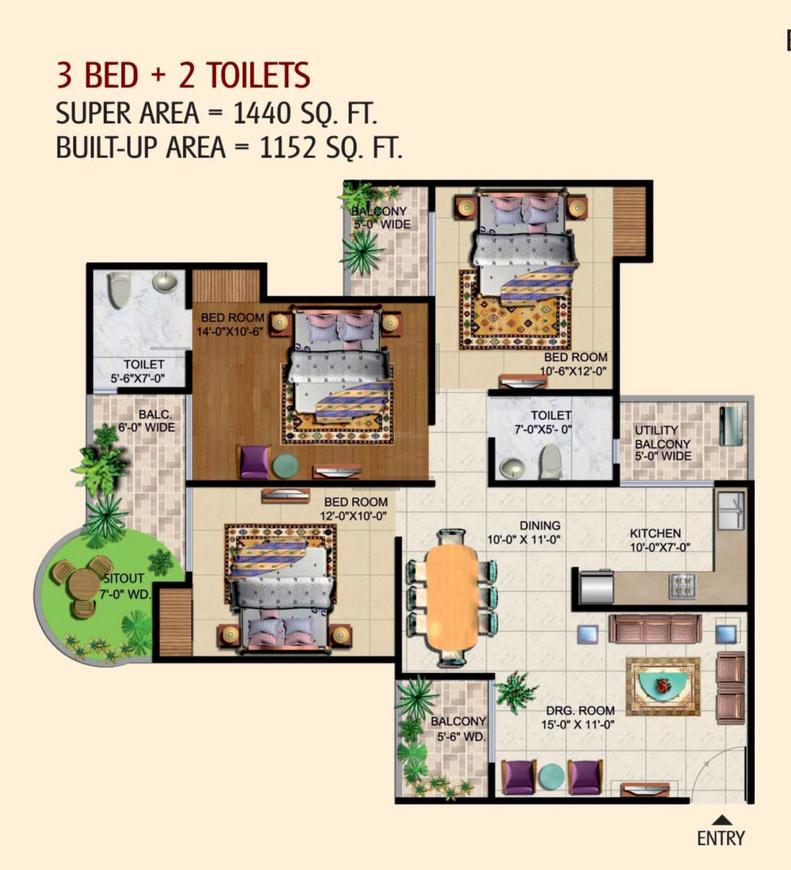 Ajnara Grand Heritage - Image 22