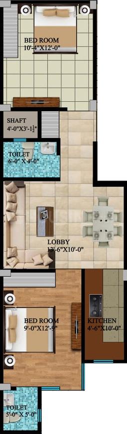 2 BHK Apartment